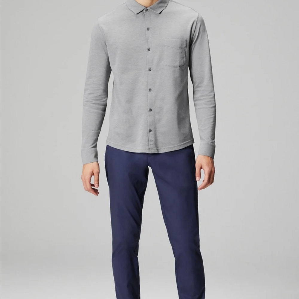 Fabletics - The Dash Long Sleeve Button Up